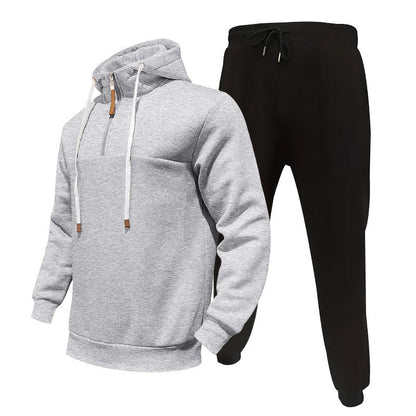 Herren Fleecepullover mit Cargo-Hose Funktionell Modern