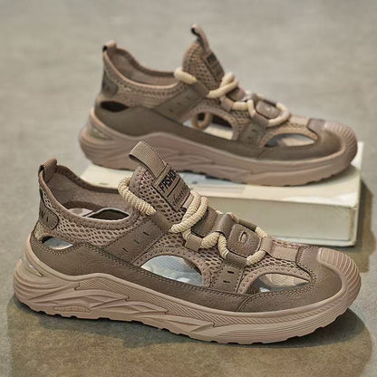 Damen Sneaker Sandalen Sportlich Atmungsaktiv