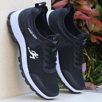 Damen Sneaker Atmungsaktiv Laufschuhe Rutschfest Flexibel