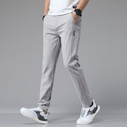 Herren Jogginghose Slim Fit Sportlich Schwarz