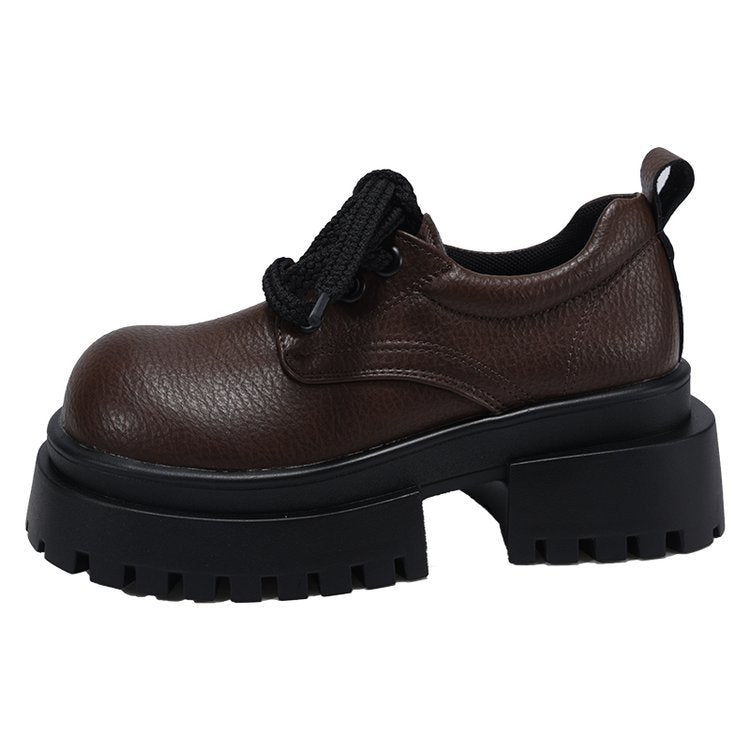 Damen Chunky Schuhe Hoch Dickes Profil Modern