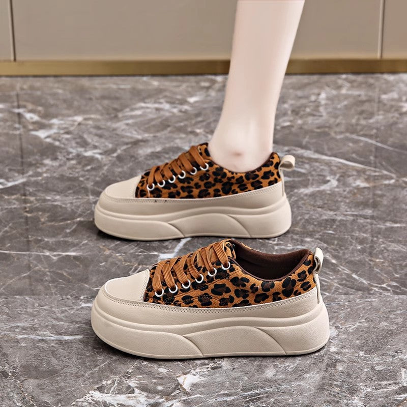 Damen Sneaker Hoch Plateau Chunky Bequem Modisch