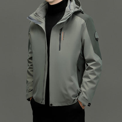 Herren Outdoorjacke Wasserabweisend Winddicht Funktionell