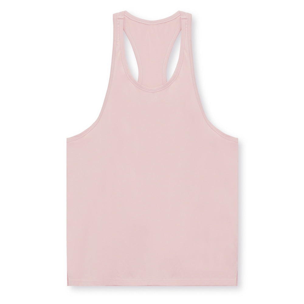 Herren Atmungsaktives Muscle Shirt Sportlich Racerback