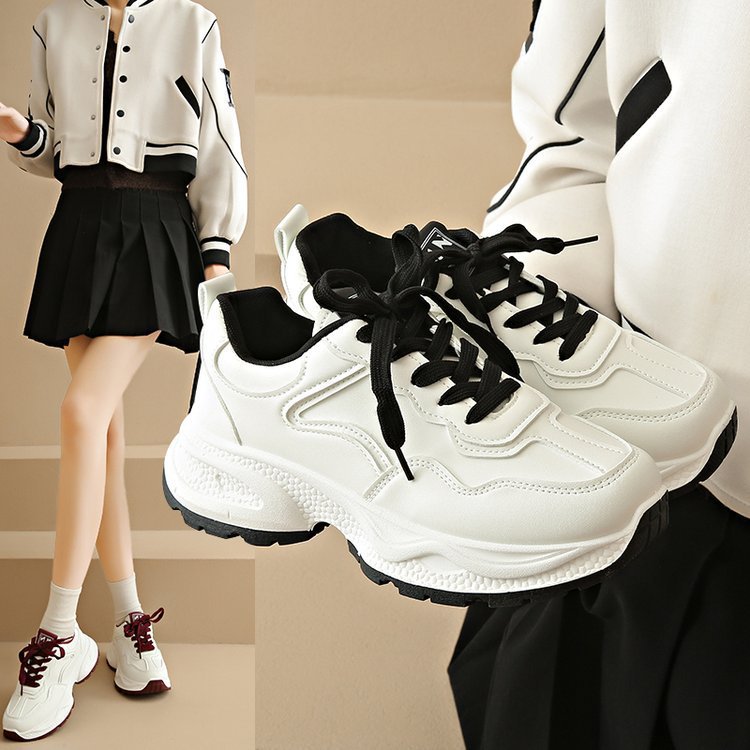 Damen Sneaker Sportlich Chunky Komfortabel mit Dämpfung - BerlinGlamour