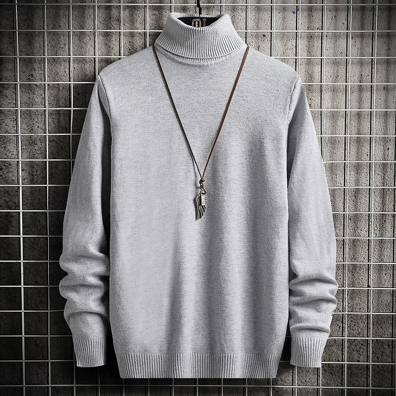 Herren Rollkragenpullover Bequem Warm Modern