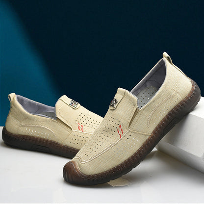 Damen Freizeitschuhe Atmungsaktiv Slip-On mit rutschfester Sohle