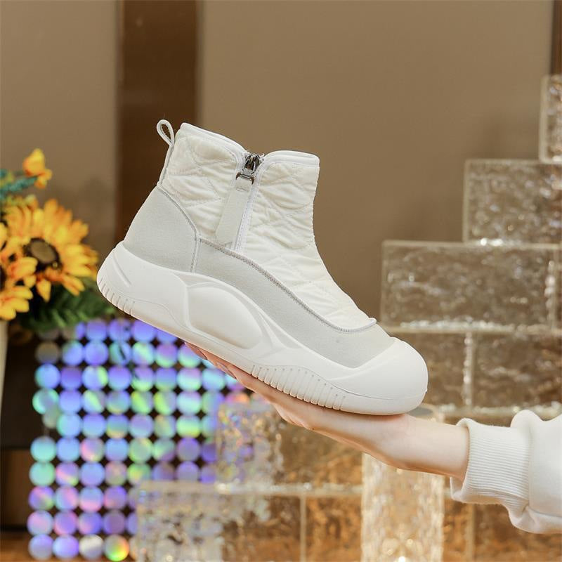 Damen Winterstiefel Warm Waterproof Elastisch Komfort - BerlinGlamour