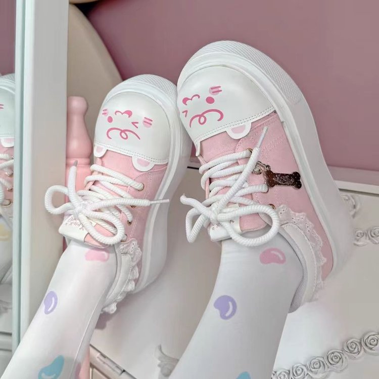 Damen Sneaker Bequem Tiermotive Freizeitschuhe