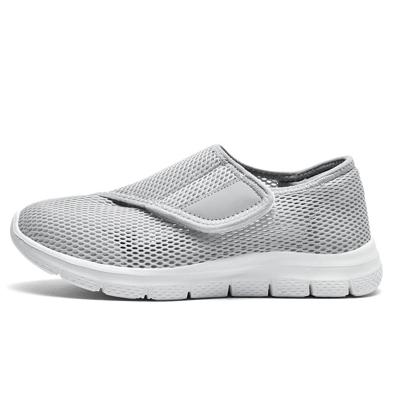 Damen Sneaker Bequem Atmungsaktiv Slip-On Elastisch