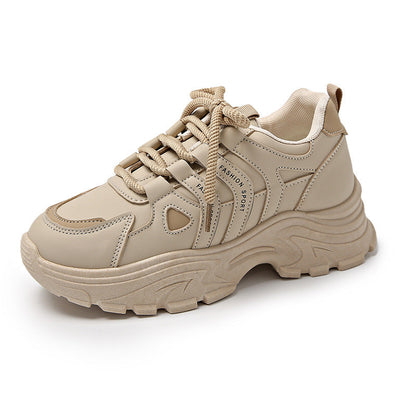 Damen Sneaker Sportlich Modisch Bequem Laufsohle