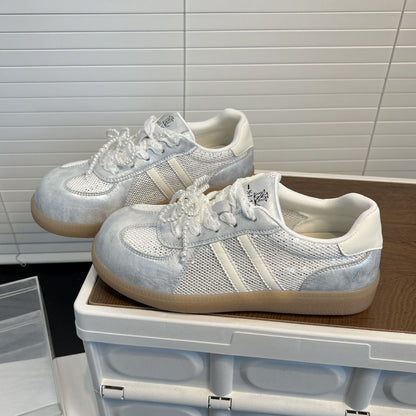 Damen Sneaker Atmungsaktiv Elegante Sportschuhe - BerlinGlamour