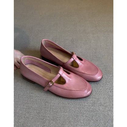 Damen Schuhe Mary Jane Elegant mit Riemenverschluss Modern