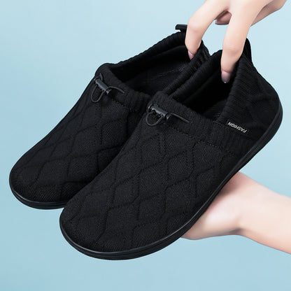 Damen Freizeitschuhe Bequem Slip-On Atmungsaktiv Elastisch - BerlinGlamour