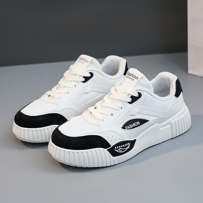 Damen Sneaker High Heel Sportlich Modern