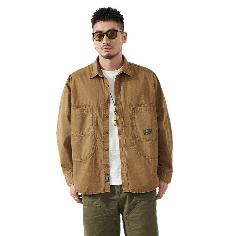 Herren Hemd mit Taschen Funktionsshirt Outdoor