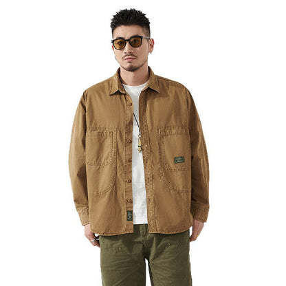Herren Hemd mit Taschen Funktionsshirt Outdoor
