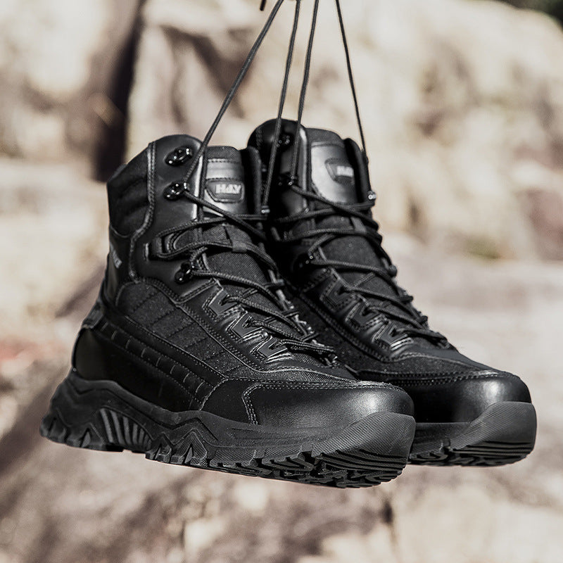 Herren Wanderstiefel Outdoor Knöchelschutz Rutschfest - BerlinGlamour