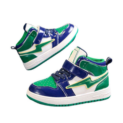 Damen Sneaker Hoch Sportlich Klettverschluss Damen Schuhe