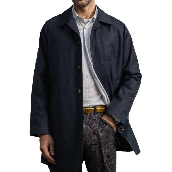 Herren Übergangsjacke Leicht Baumwolle Modern