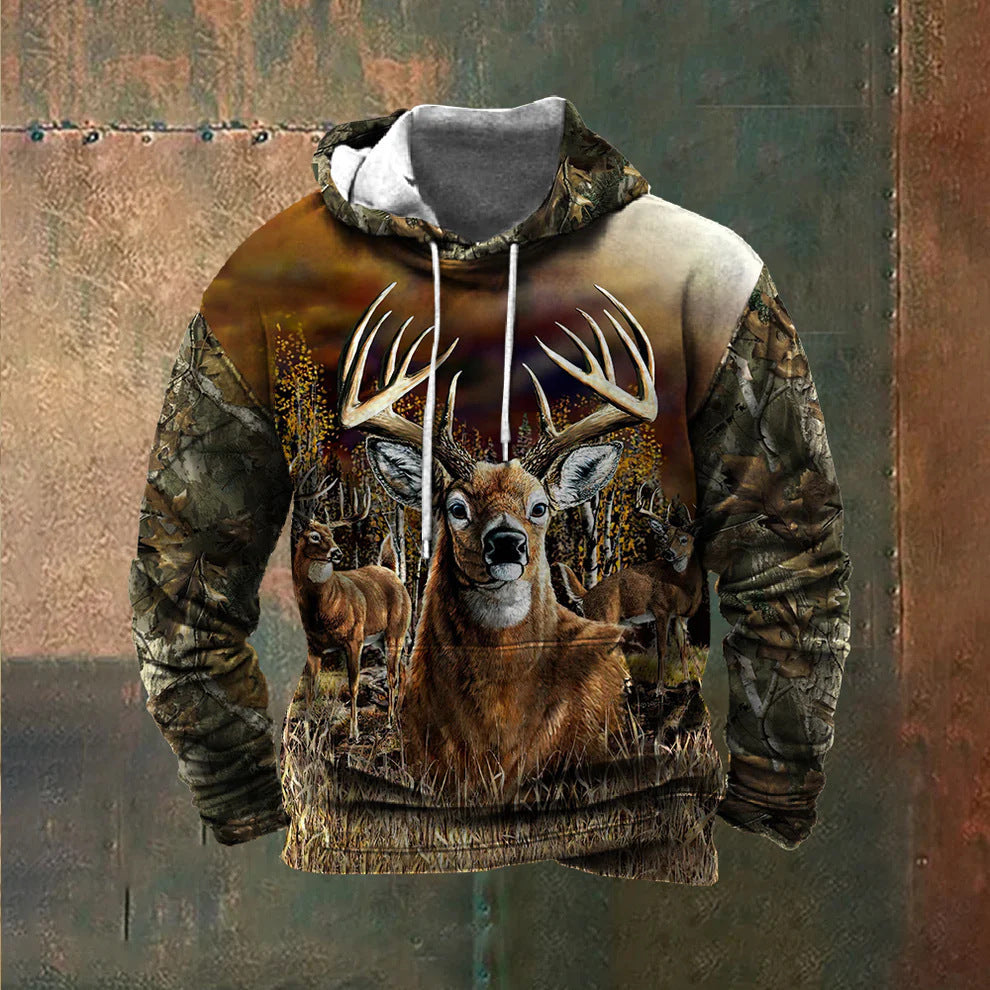 Herren Kapuzenpullover Berlin Druck Pullover Cool
