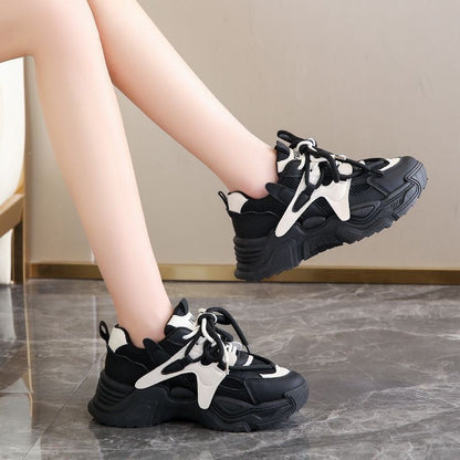Damen Sneaker Sportlich Chunky Trendy Schuhe