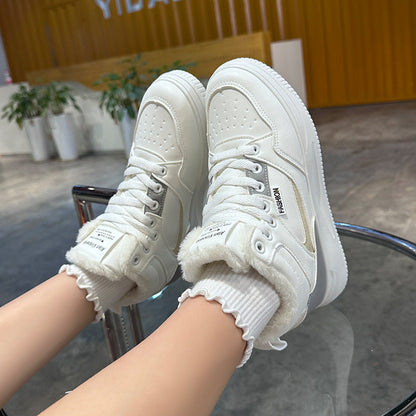 Damen Winter Sneaker Warm Innenfutter Rutschfest