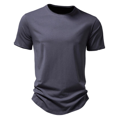 Herren T-Shirt Baumwolle Modern Trendig Schnitt