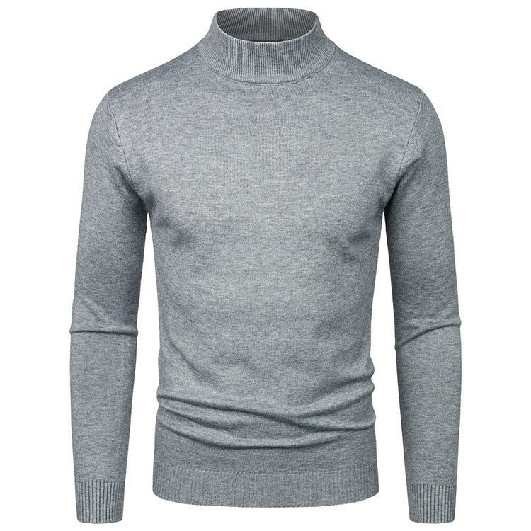 Herren Rollkragenpullover aus Merinowolle Warm Elegant