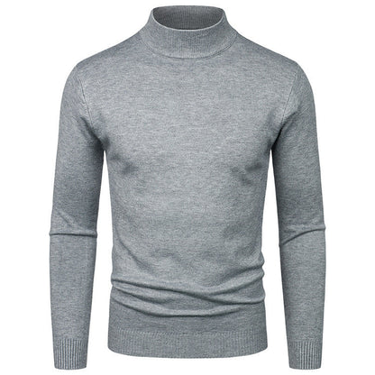 Herren Rollkragenpullover aus Merinowolle Warm Elegant
