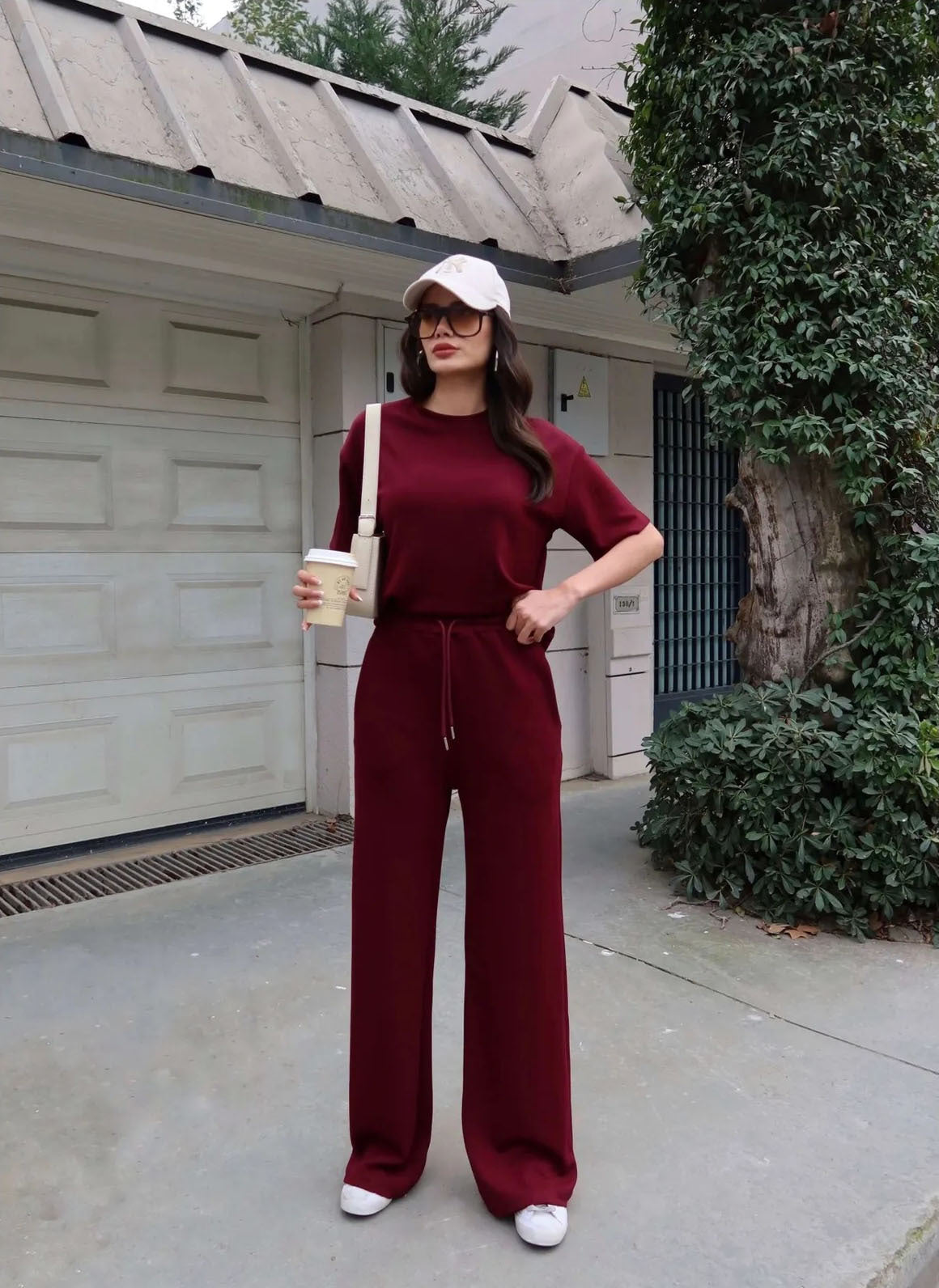 Damen Jumpsuit Weites Bein Stilvoll Komfortabel