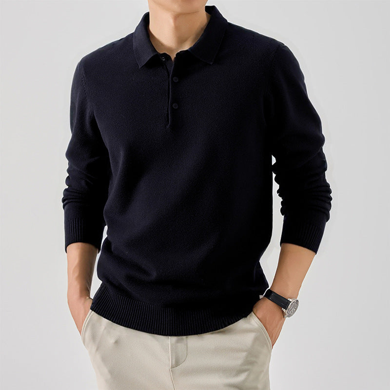 Eleganter Herren Pullover aus feiner Baumwolle Modern