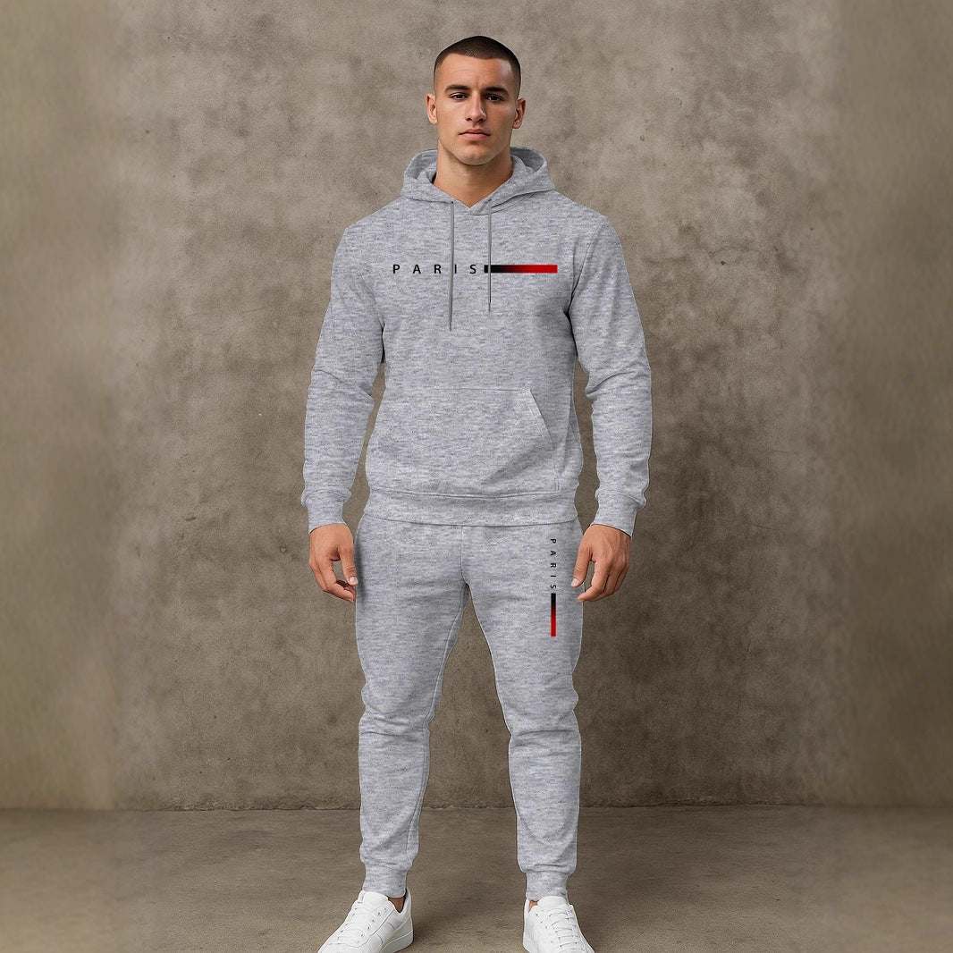 Sportlicher Hoodie Jogginghose Set Herren Training - BerlinGlamour