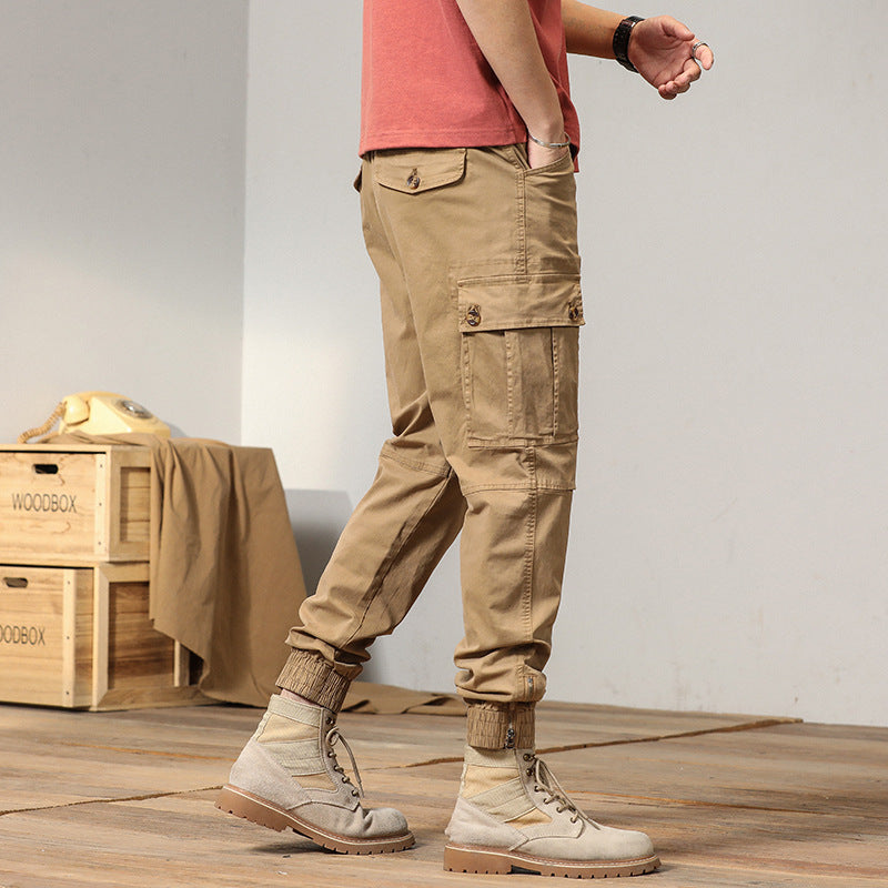 Herren Cargo-Hose mit vielen Taschen elastisch Bequem