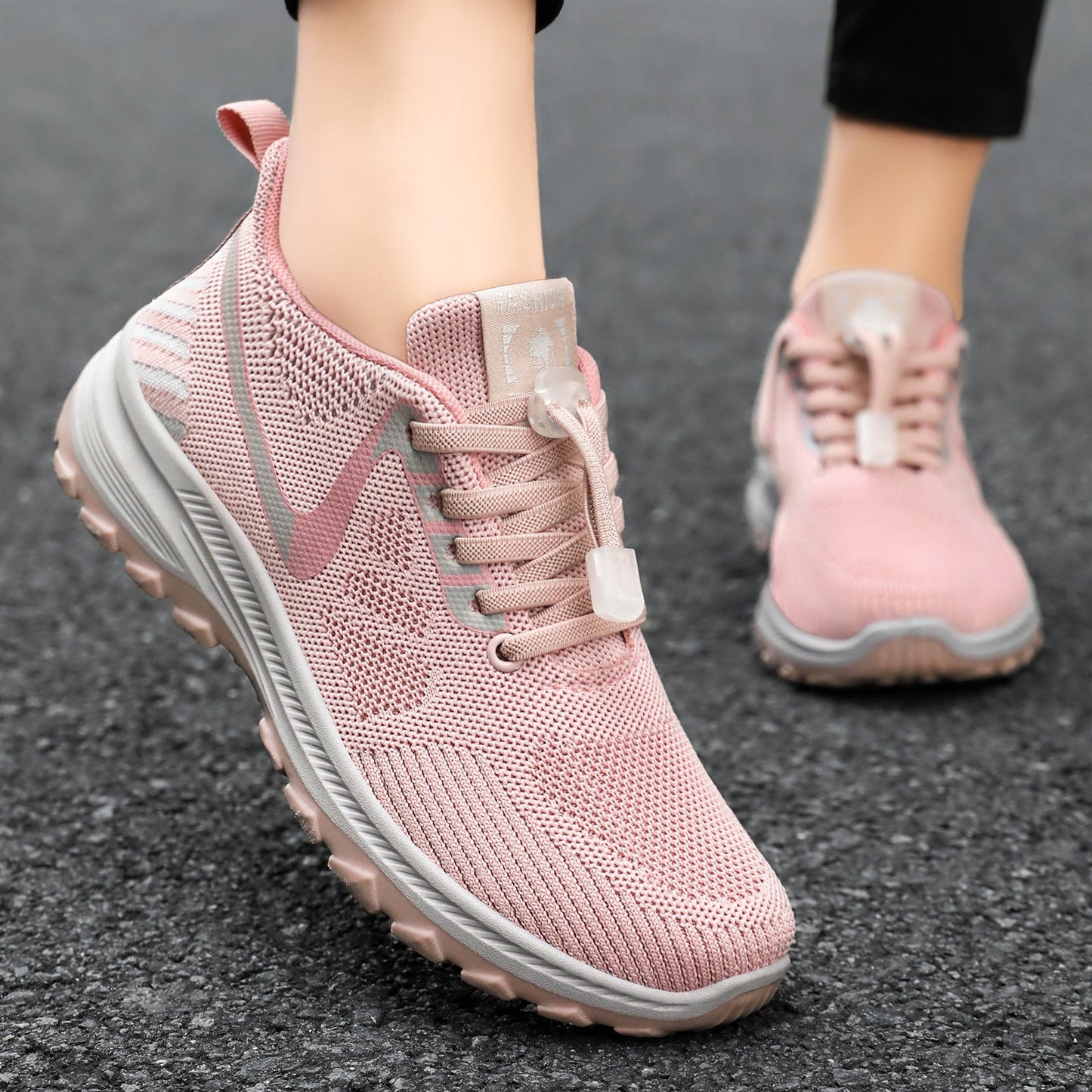 Damen Laufschuhe Leicht Mesh Bequem Flexibel