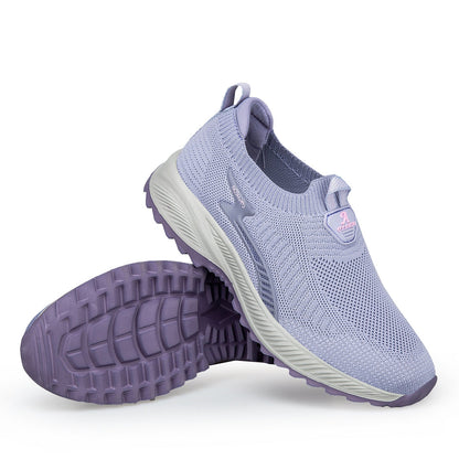 Damen Sneaker Atmungsaktiv Komfortabel mit Weichsohle