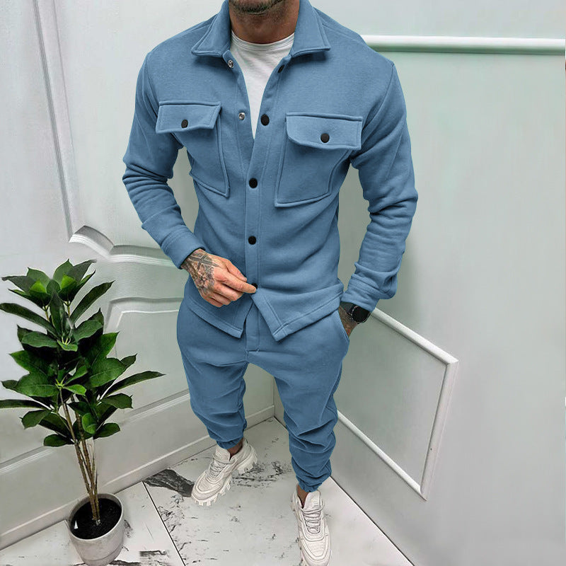 Herren Freizeit-Set Modern mit Taschen und Komfort