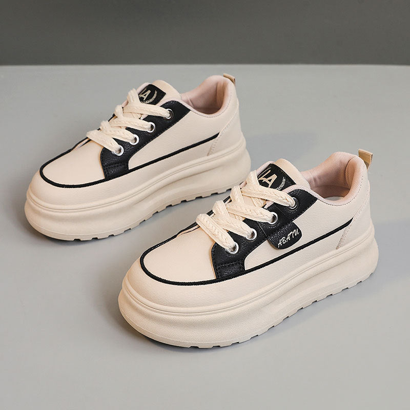 Damen Sneaker Chunky Weite Passform Bequem Sportlich