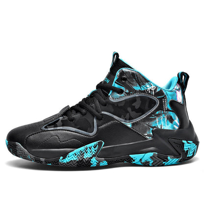 Damen Basketballschuhe Sportlich Hohe Sneaker Rutschfest