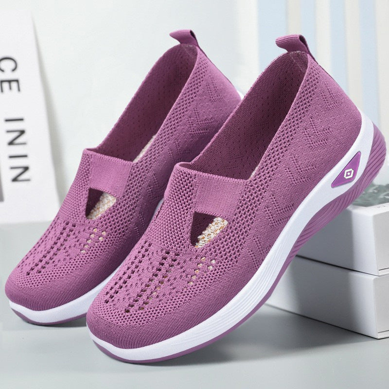 Damen Slipper Atmungsaktiv Elastisch Komfortabel - BerlinGlamour