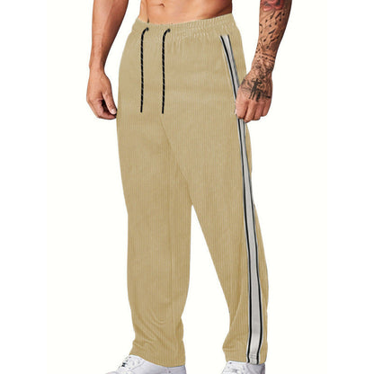 Herren Sport Hose mit Streifen Modern Freizeit