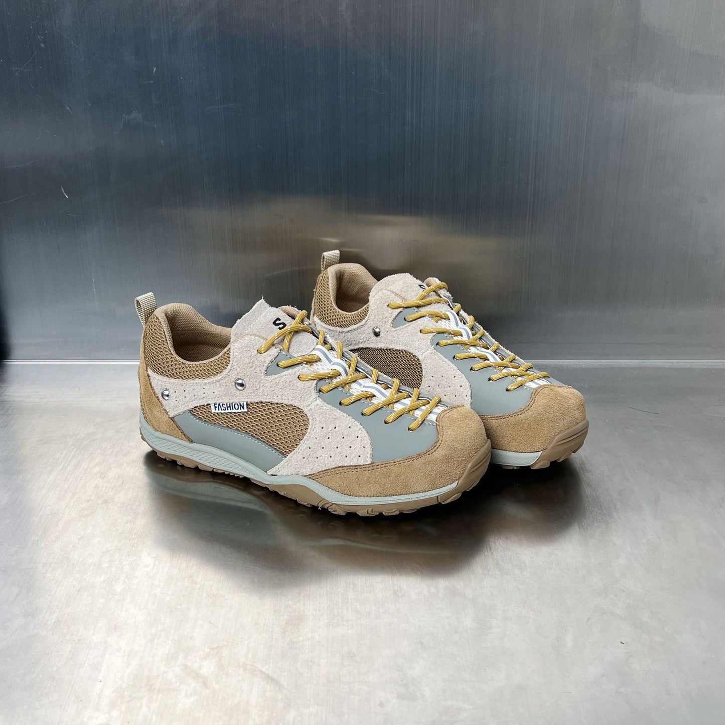 Wanderschuhe Damen Sportlich Atmungsaktiv Schwarz