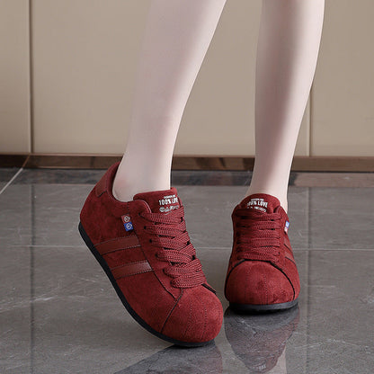 Damen Sneaker Rauleder Bequem Komfortabel Heidi Style