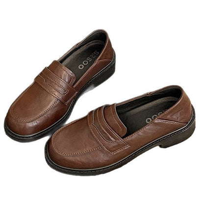 Damen Halbschuhe Elegant Loafer Design Bequem