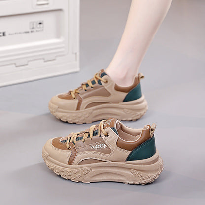 Damen Sneaker Sportlich Chunky Komfortabel