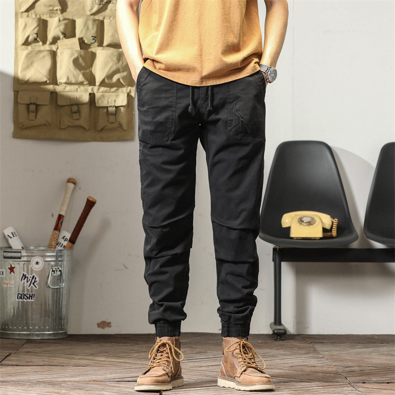 Bequeme Herren Cargo-Hose Elastisch Multifunktional