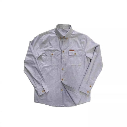 Herren Hemd Langarm Robust Button Down Kragen Elegant