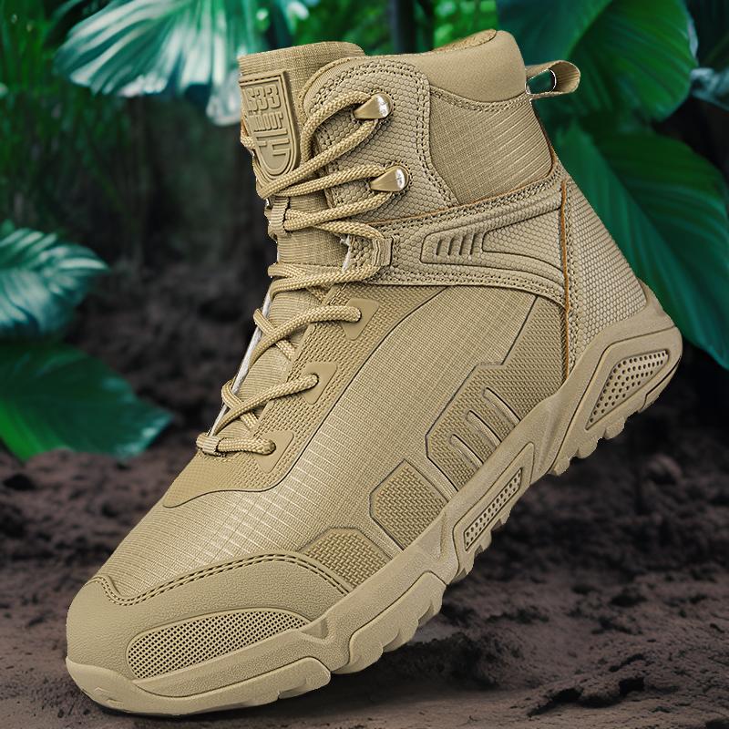 Herren Outdoor-Stiefel Wasserdicht atmungsaktiv griffig - BerlinGlamour
