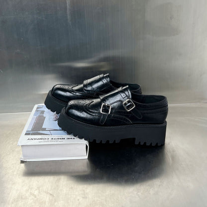 Damen Schnürschuhe Robust Brogue Modell