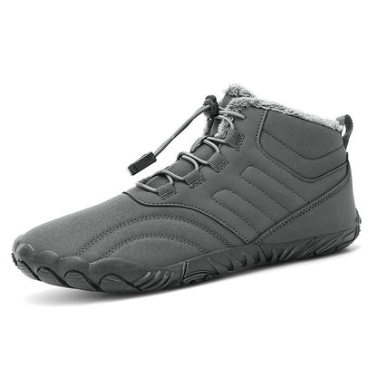 Damen Winter Sneaker Isoliert Rutschfest Schnell Schnürsystem